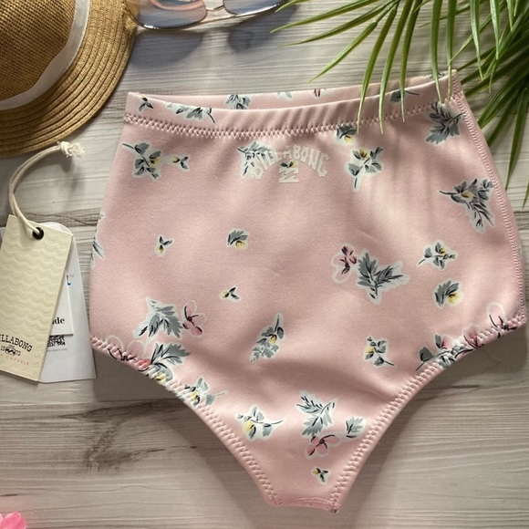 Billabong x Salty Blonde Hightide SB Neoprene Surf Short Bikini Bottom NWOT - Picture 4 of 4